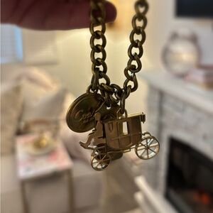 Coach Gold Carriage Bag Charm